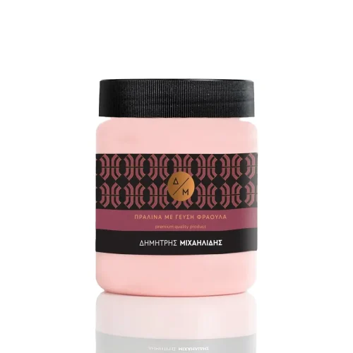 Πραλίνα με γεύση Φράουλα (400 γρ.)